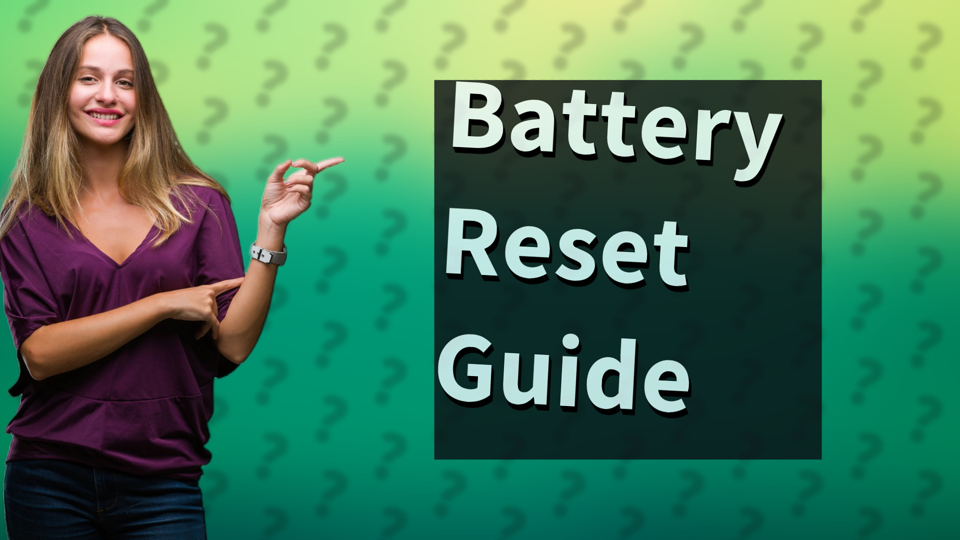 Battery Reset Guide
