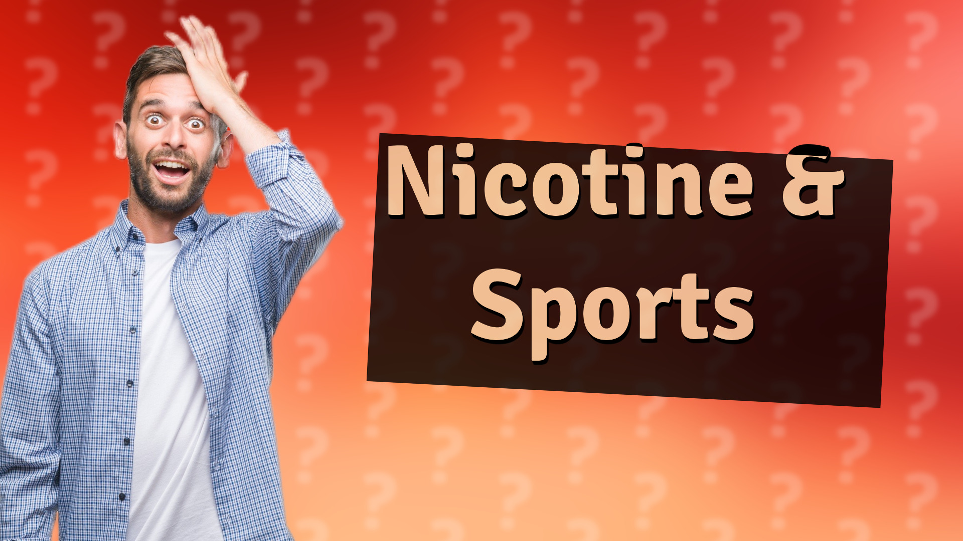 Nicotine & Sports