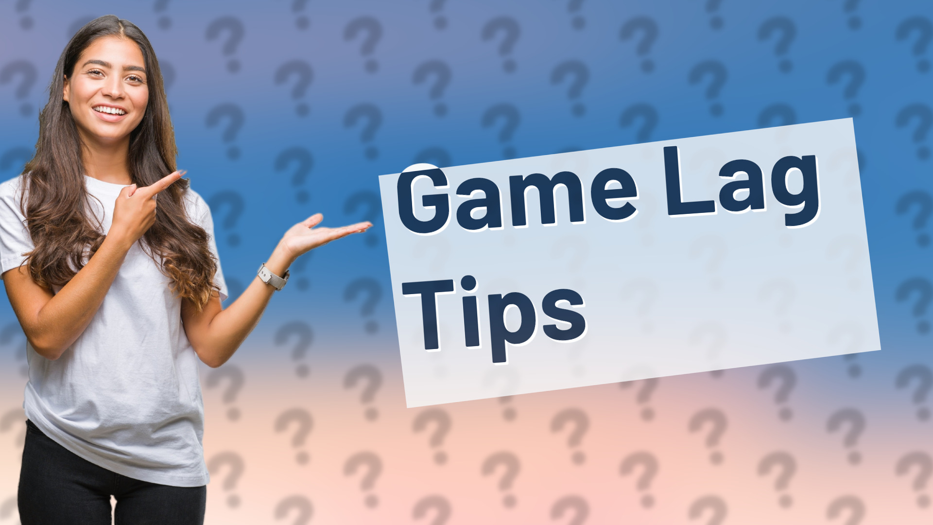 Game Lag Tips