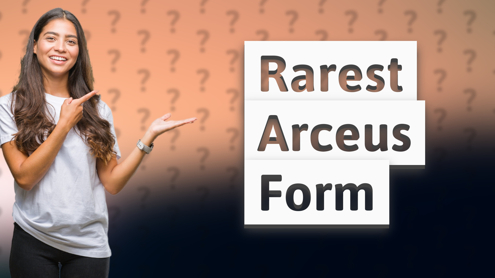 Rarest Arceus Form