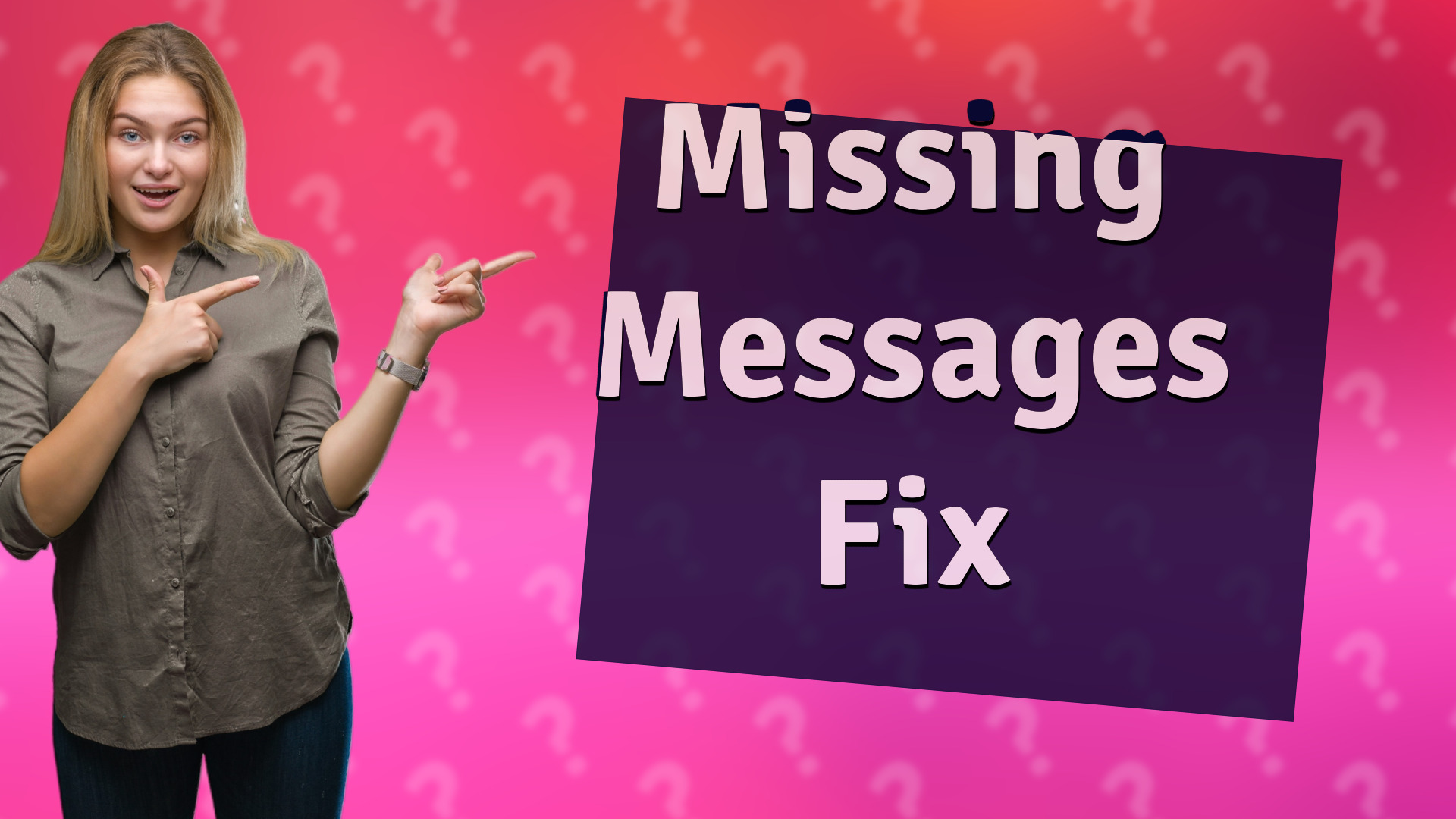 Missing Messages Fix