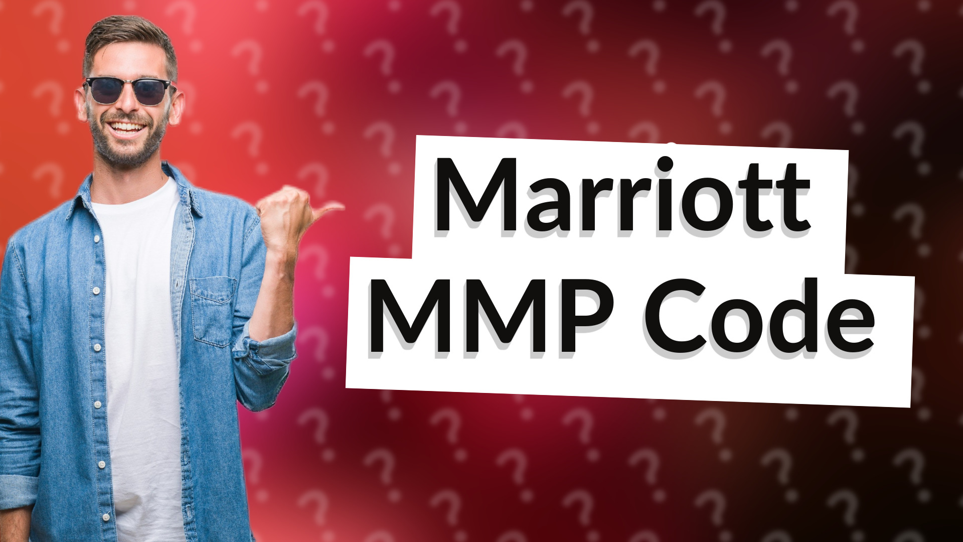 Marriott MMP Code