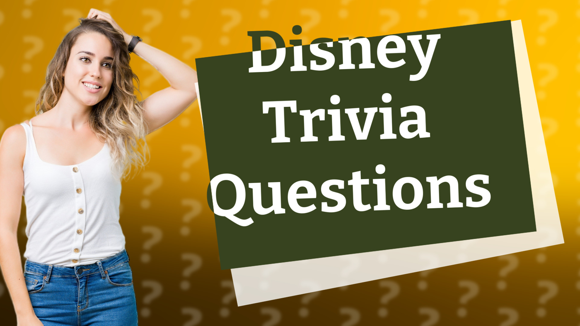 Disney Trivia Questions