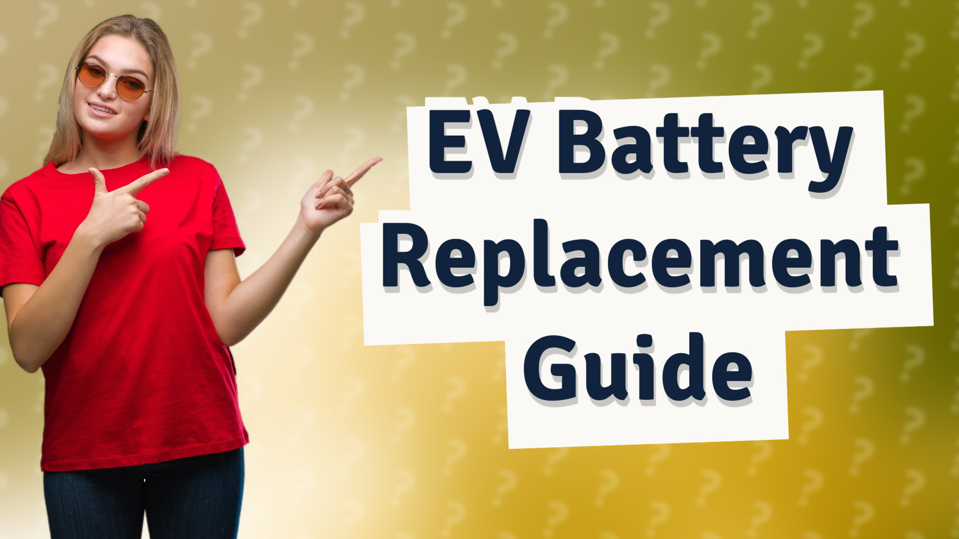 EV Battery Replacement Guide