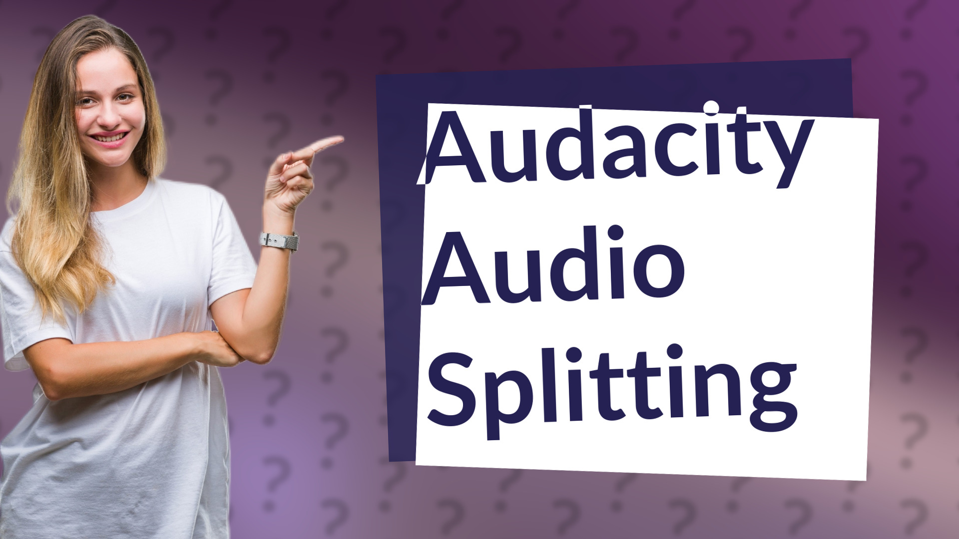 Audacity Audio Splitting