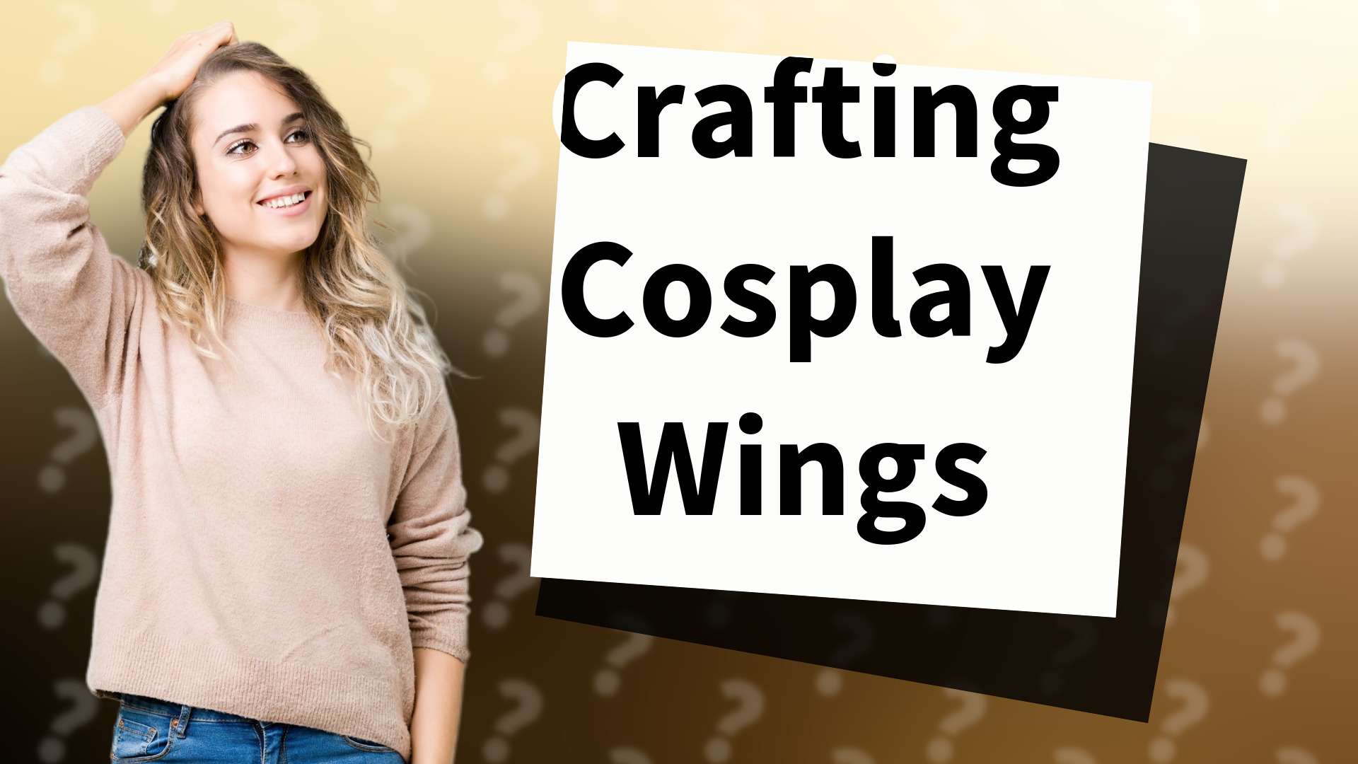 Crafting Cosplay Wings