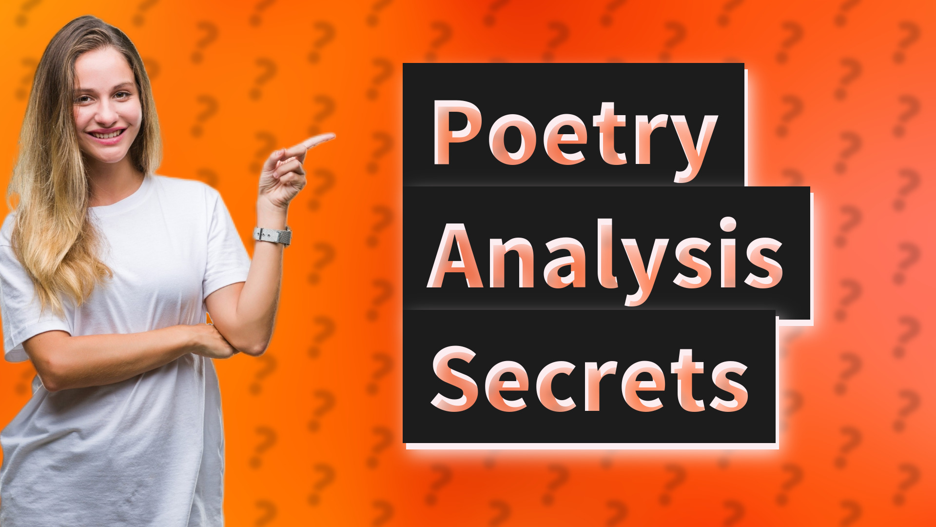 Poetry Analysis Secrets