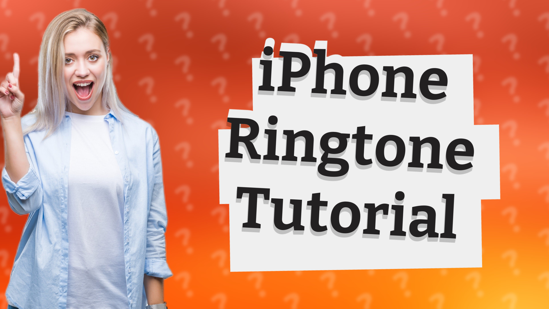 iPhone Ringtone Tutorial