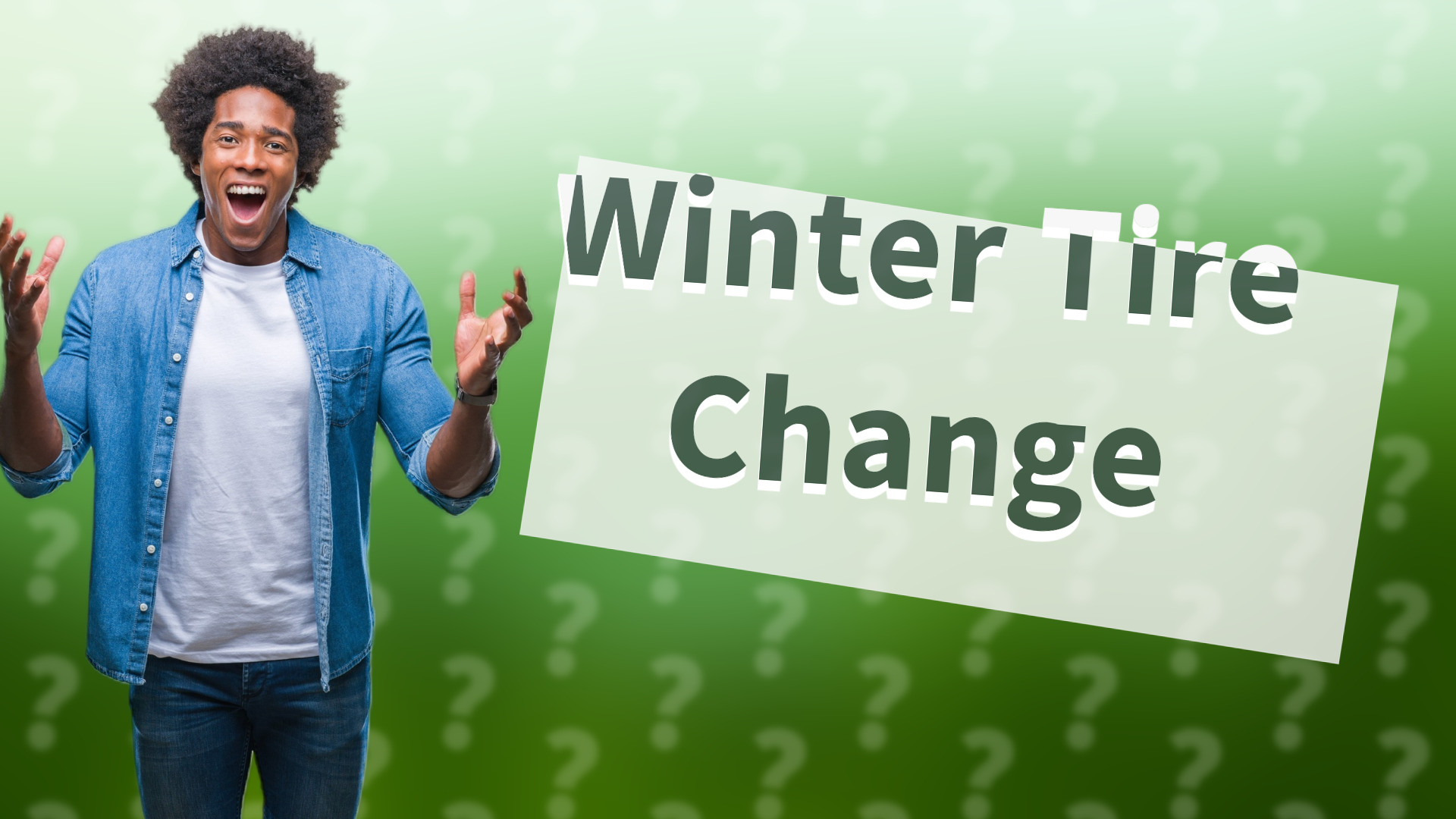 Winter Tire Change