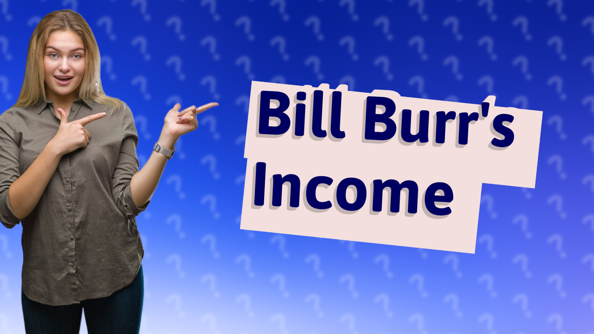 Bill Burr's Income