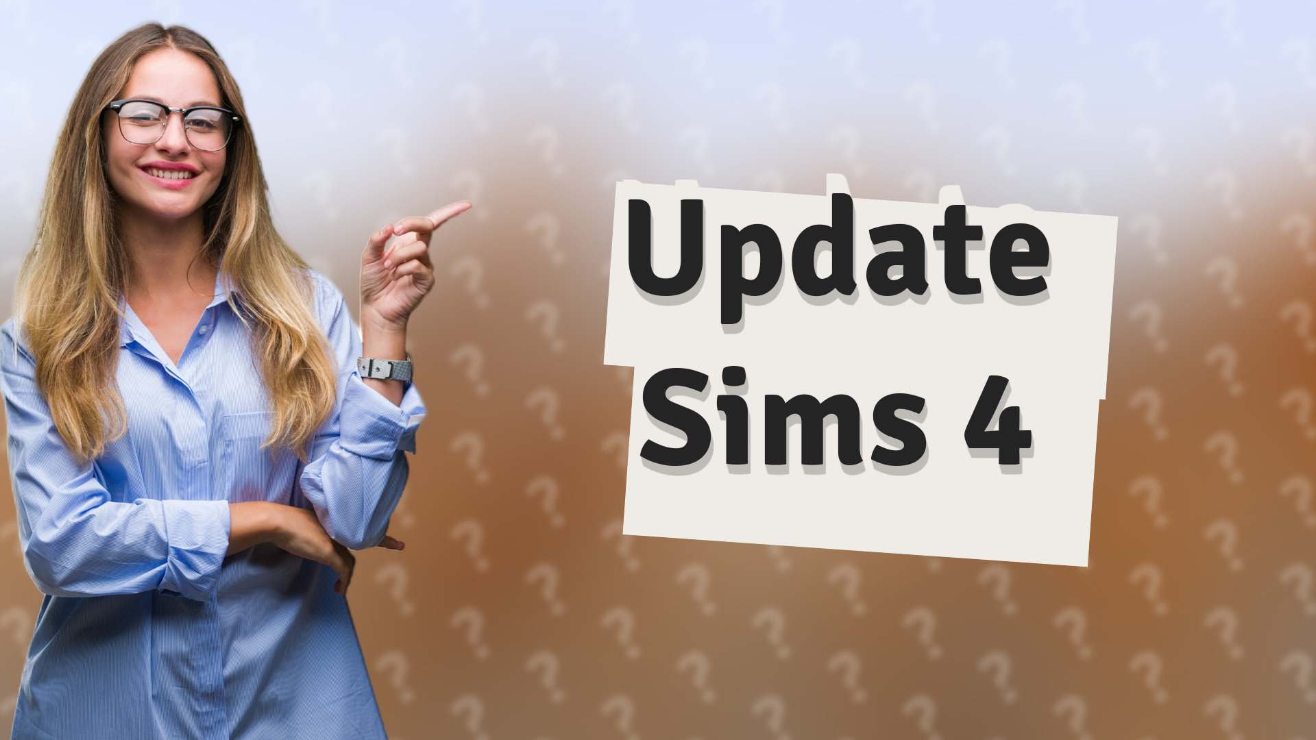 Update Sims 4