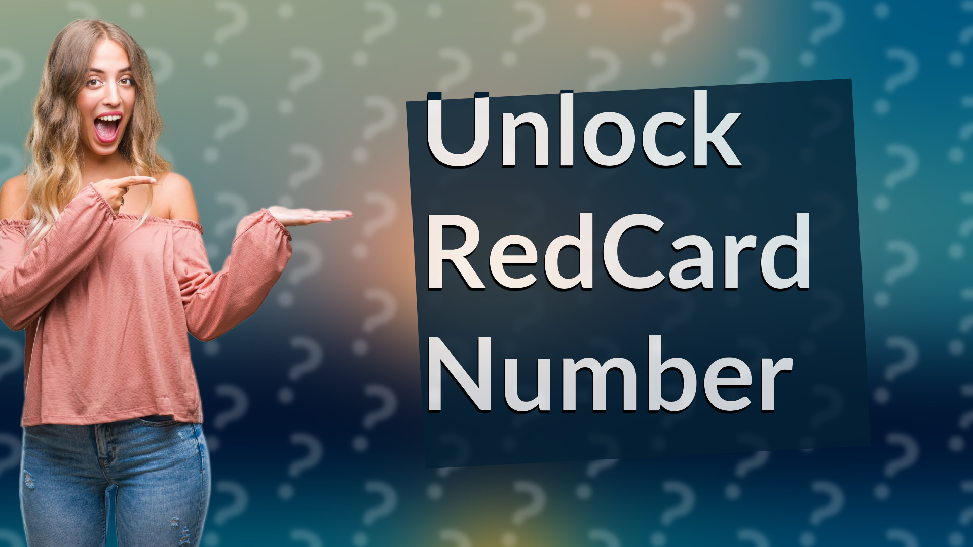 Unlock RedCard Number