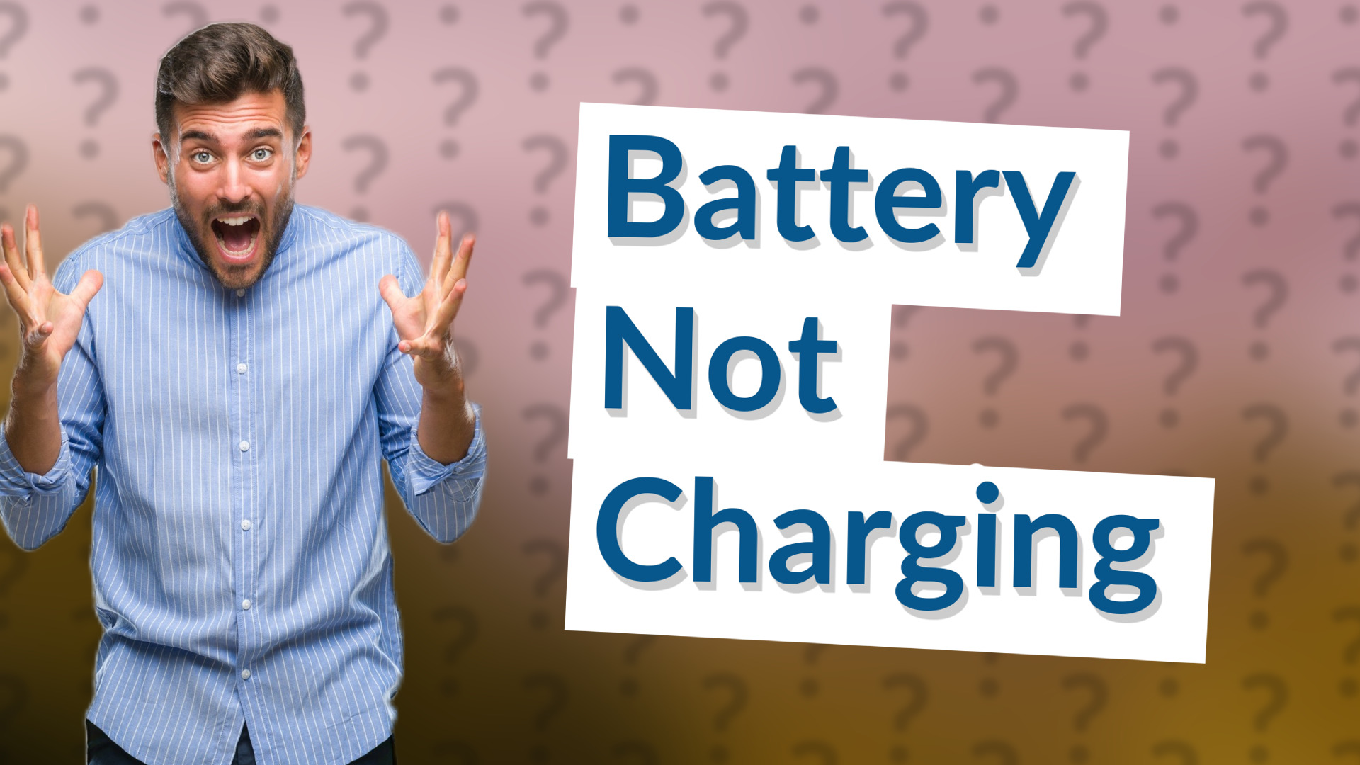 Battery Not Charging