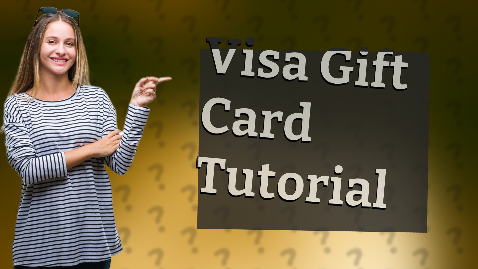 Visa Gift Card Tutorial