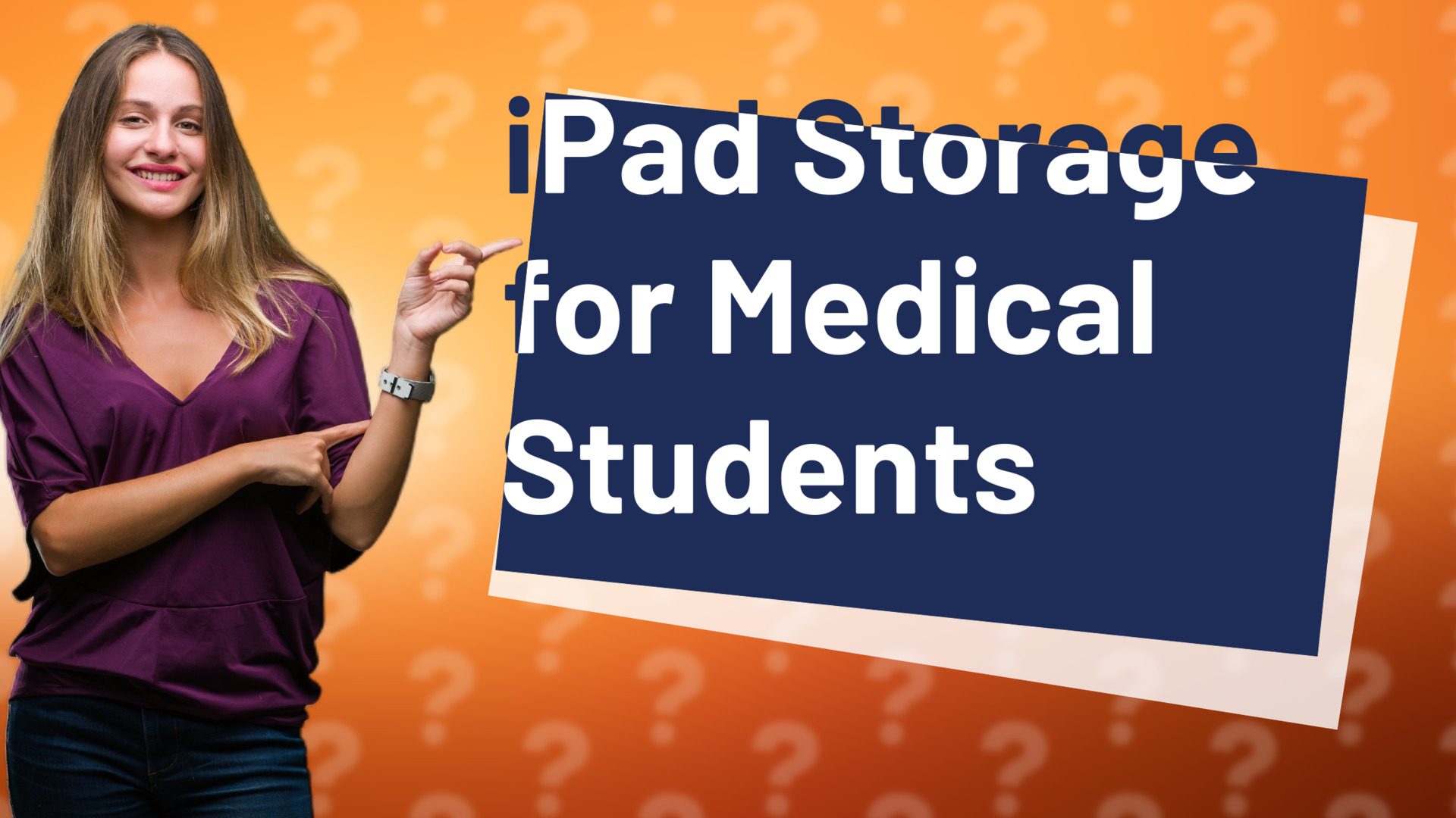 iPad Storage for Medical Students