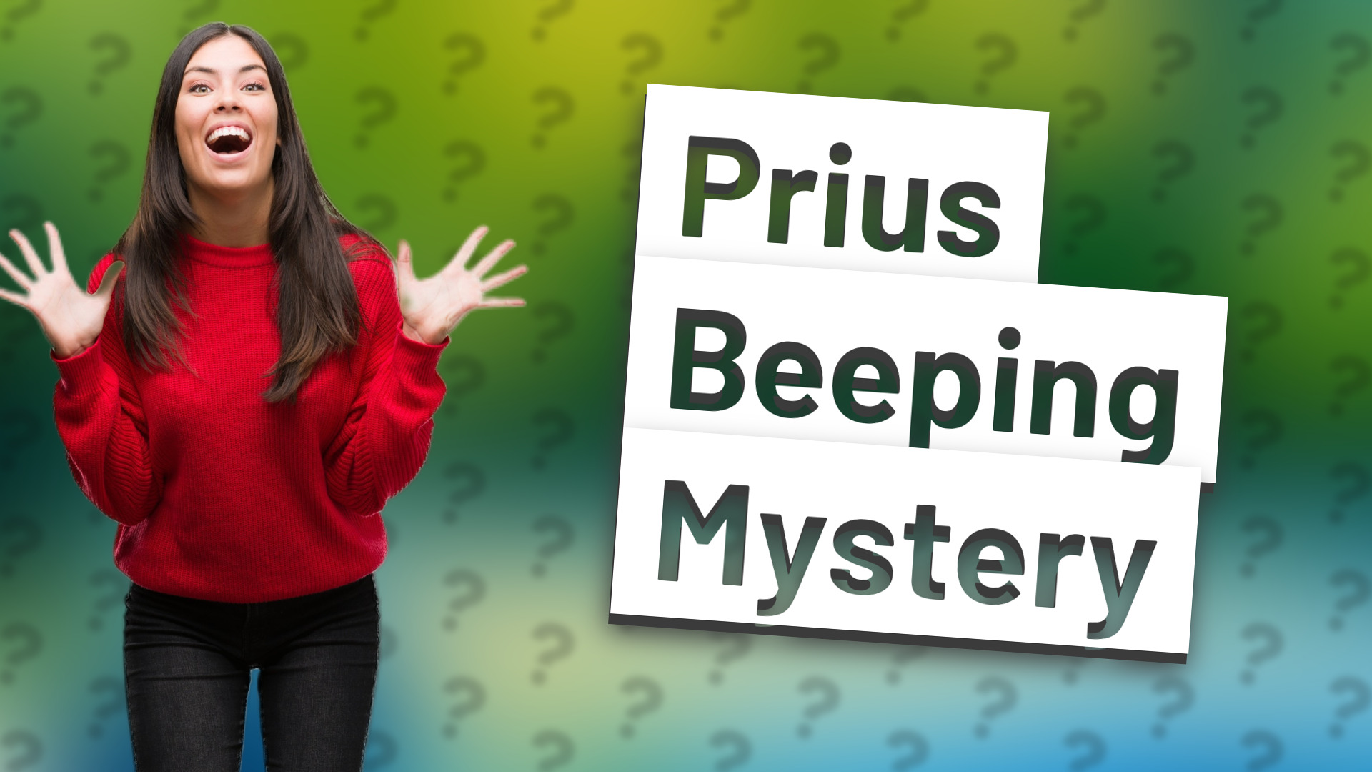 Prius Beeping Mystery