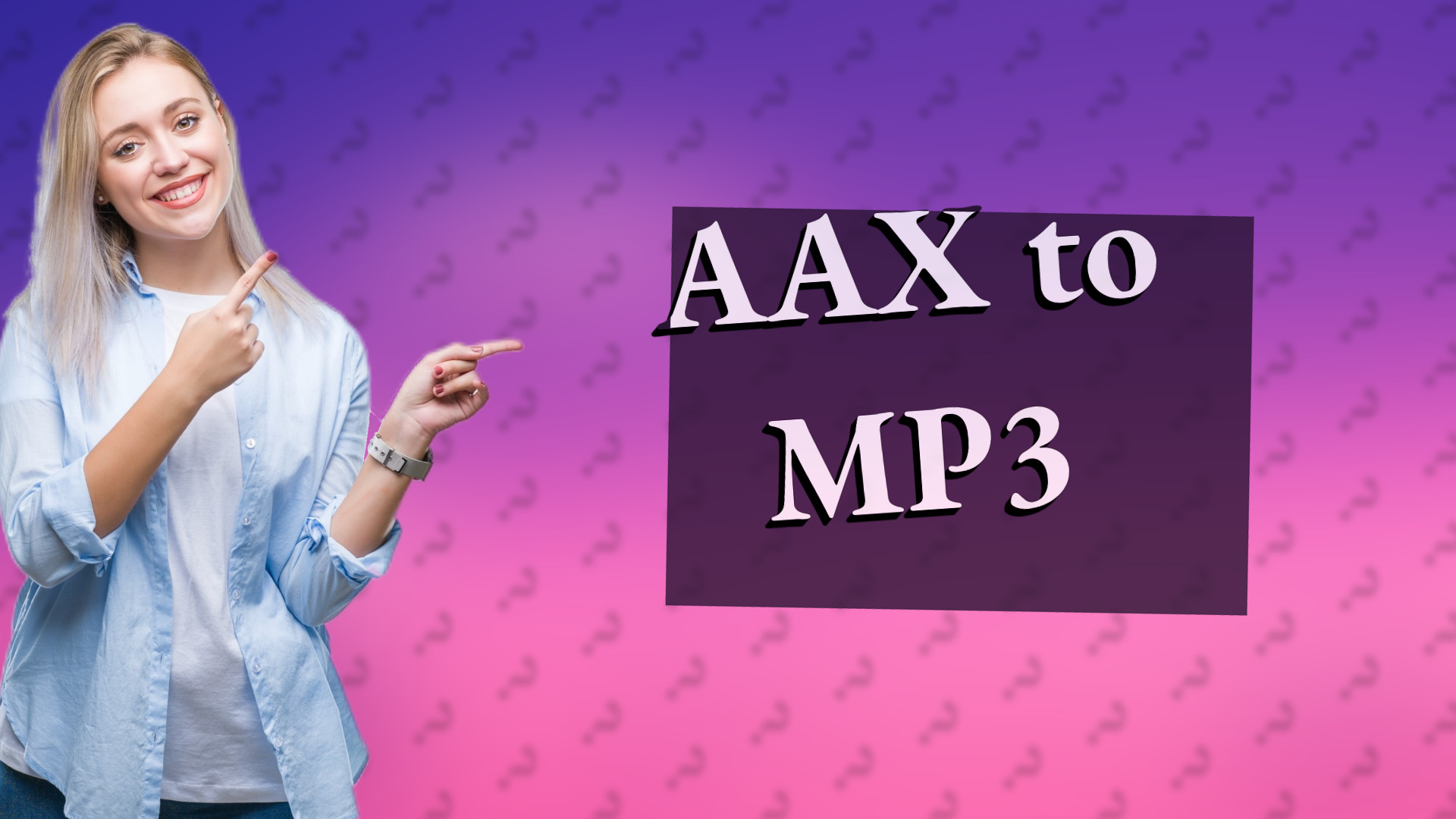 AAX to MP3