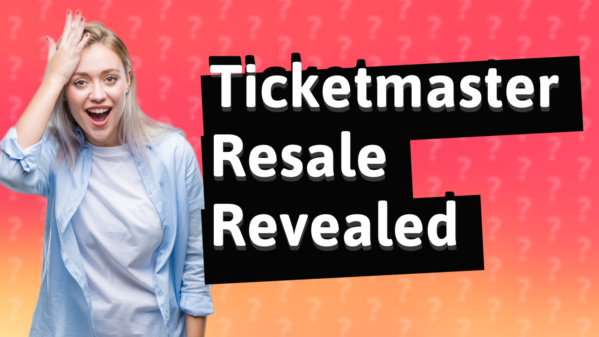 Ticketmaster Resale Revealed