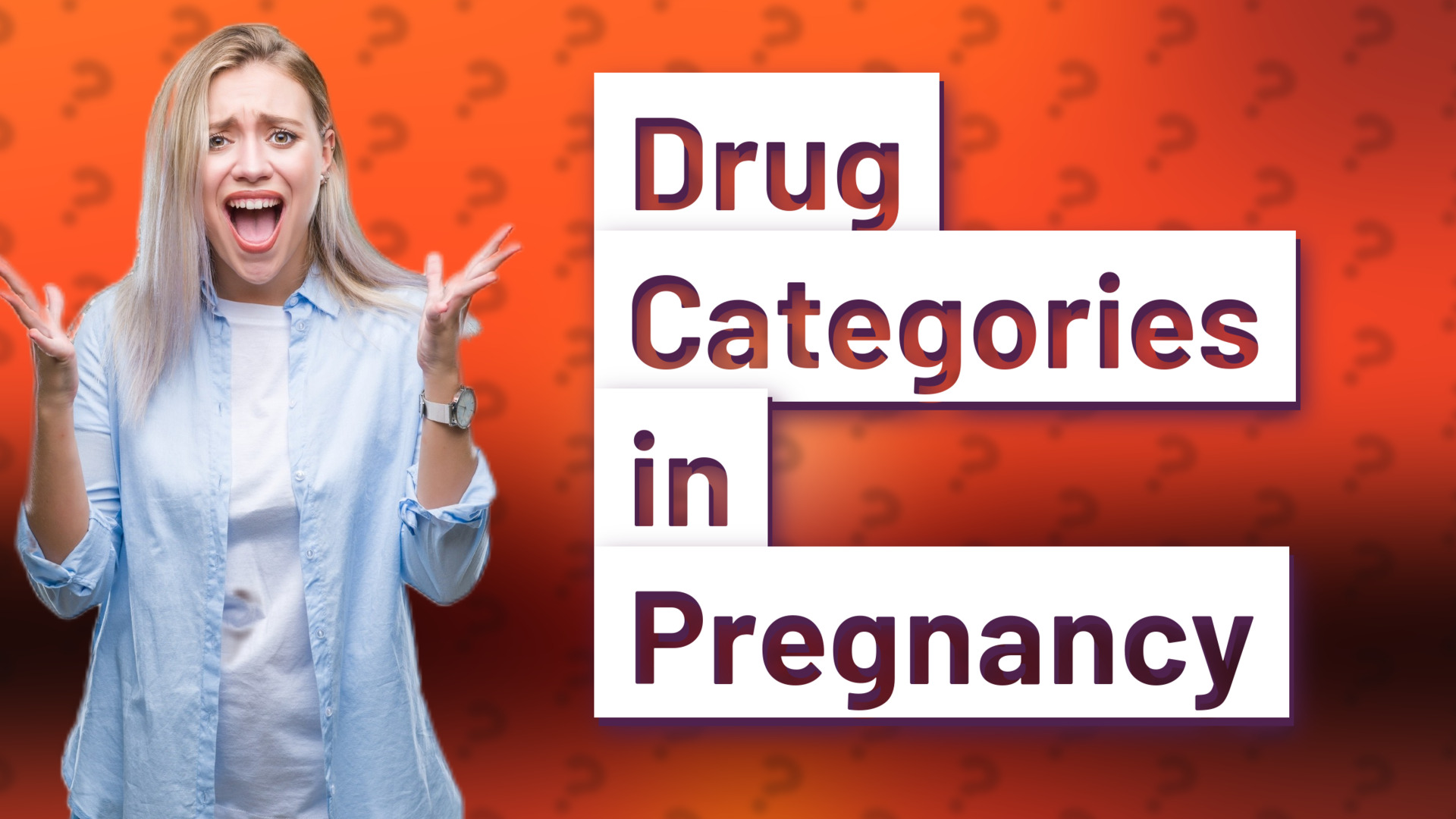 Drug Categories in Pregnancy