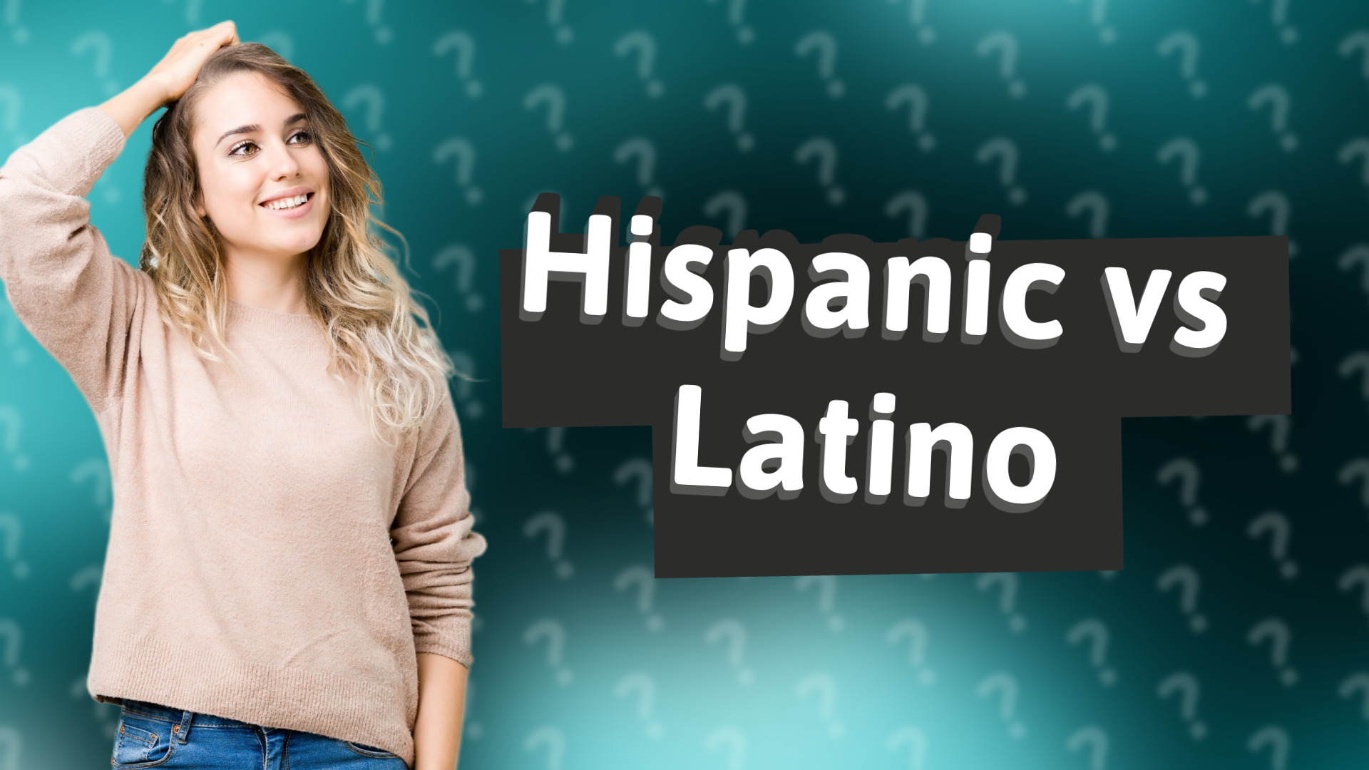 Hispanic vs Latino