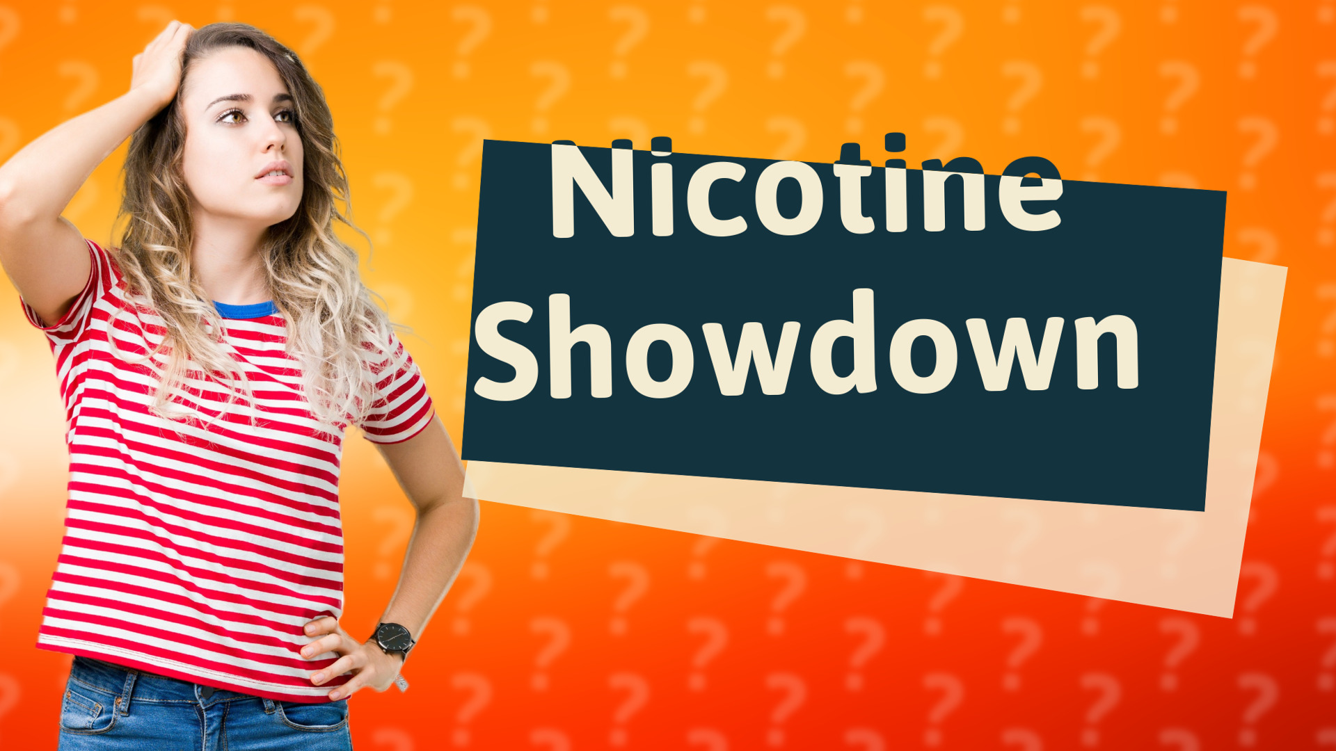 Nicotine Showdown
