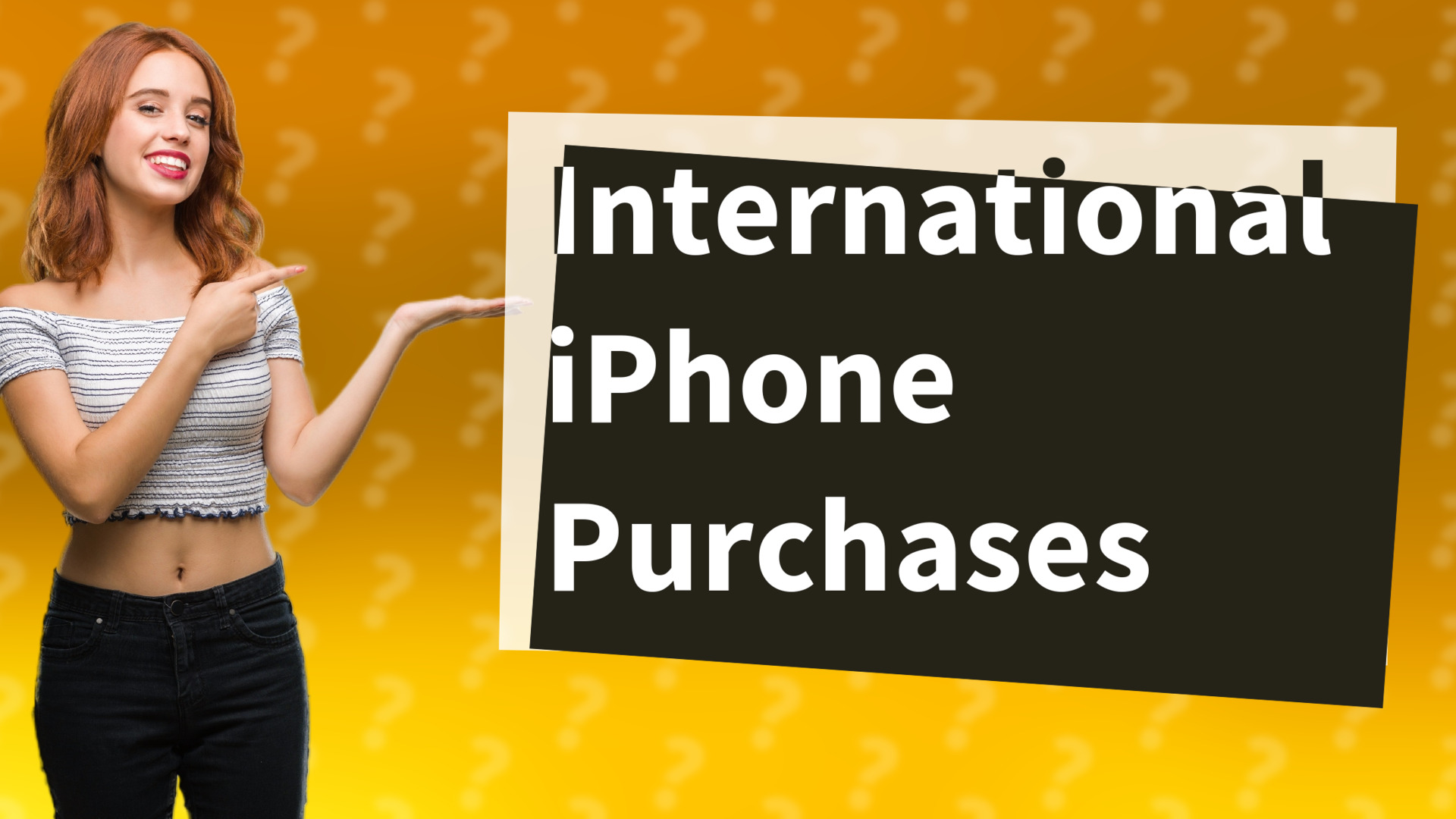 International iPhone Purchases