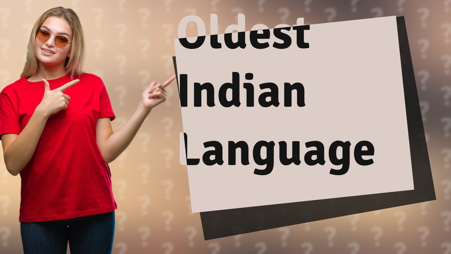 Oldest Indian Language