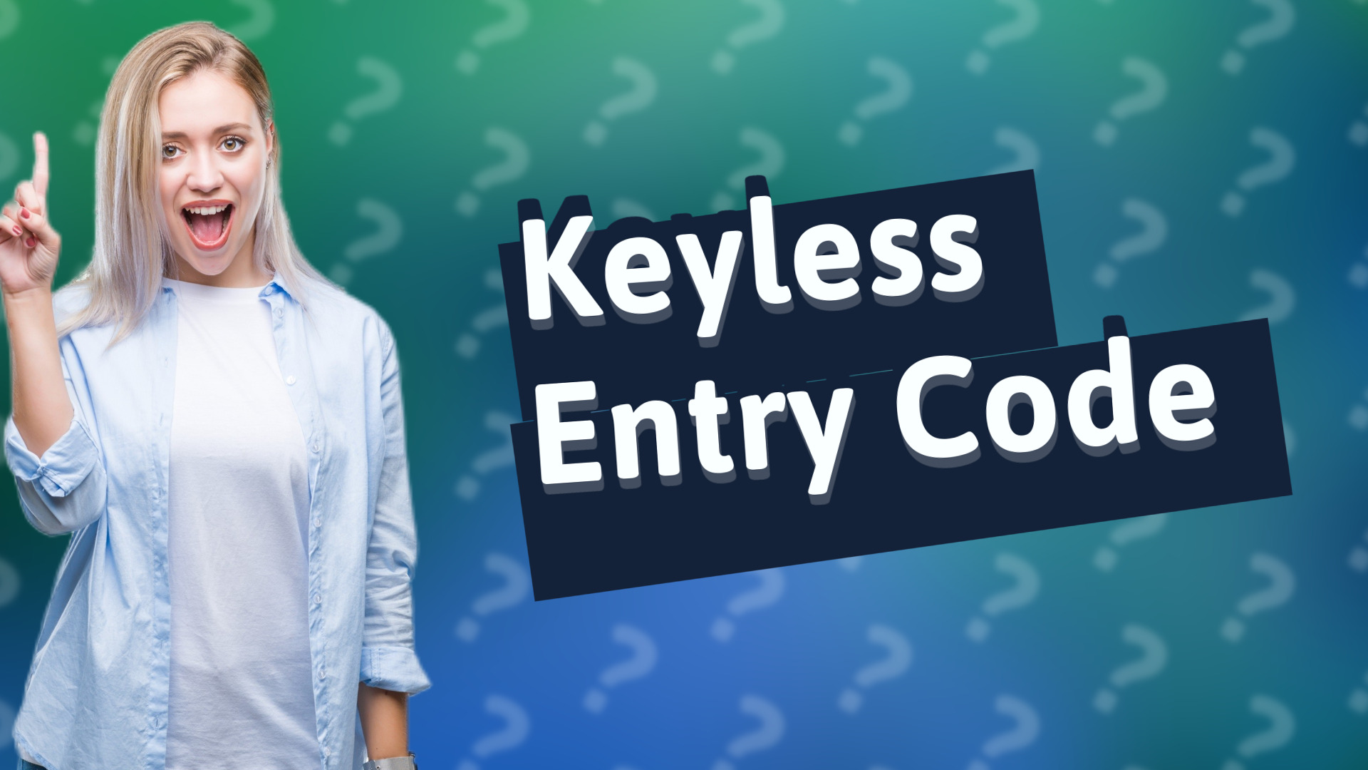 Keyless Entry Code