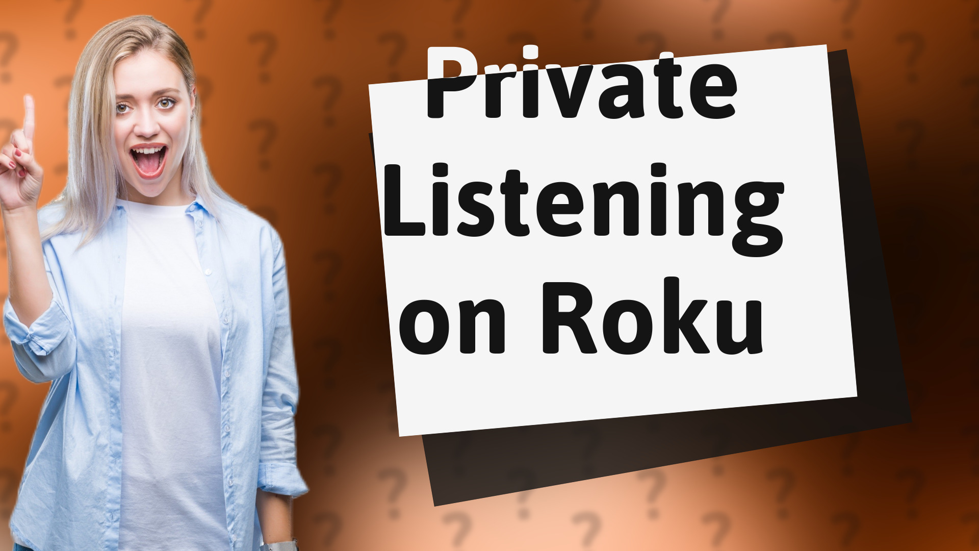 Private Listening on Roku