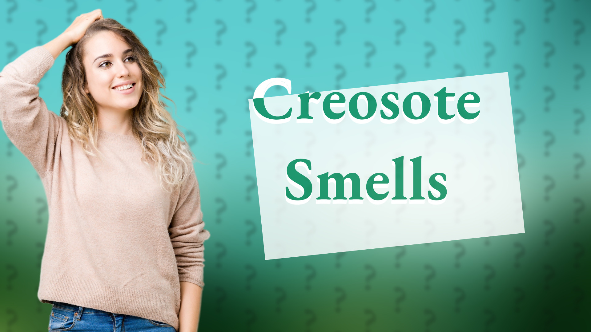 Creosote Smells