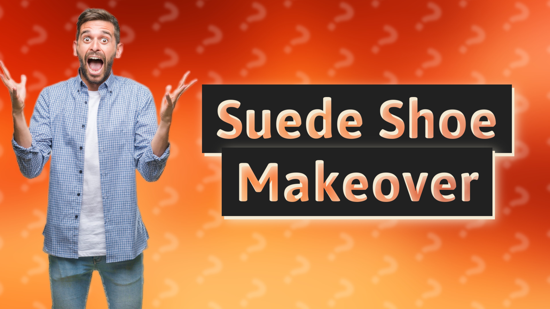 Suede Shoe Makeover