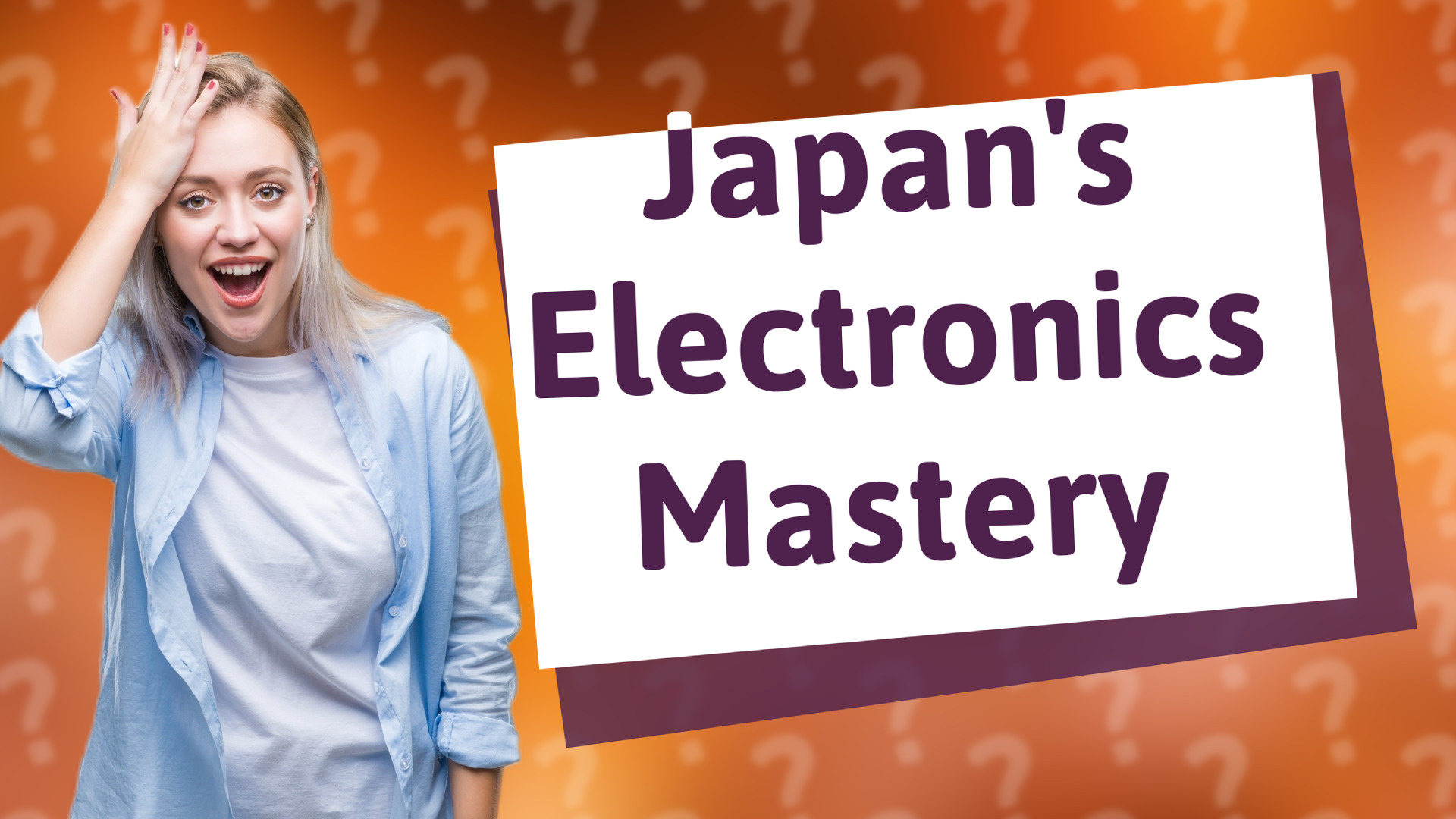 Japan's Electronics Mastery