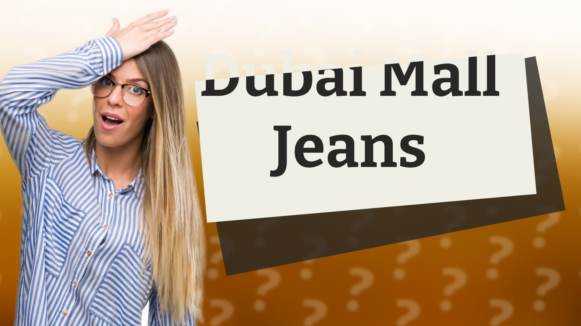 Dubai Mall Jeans