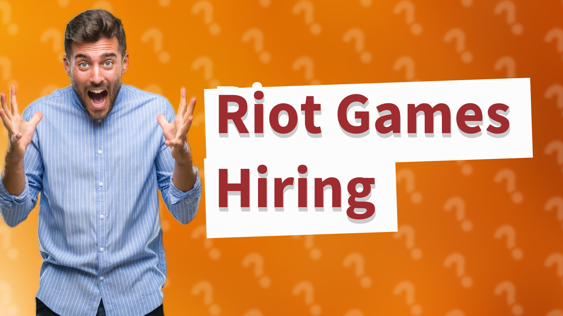Riot Games Hiring