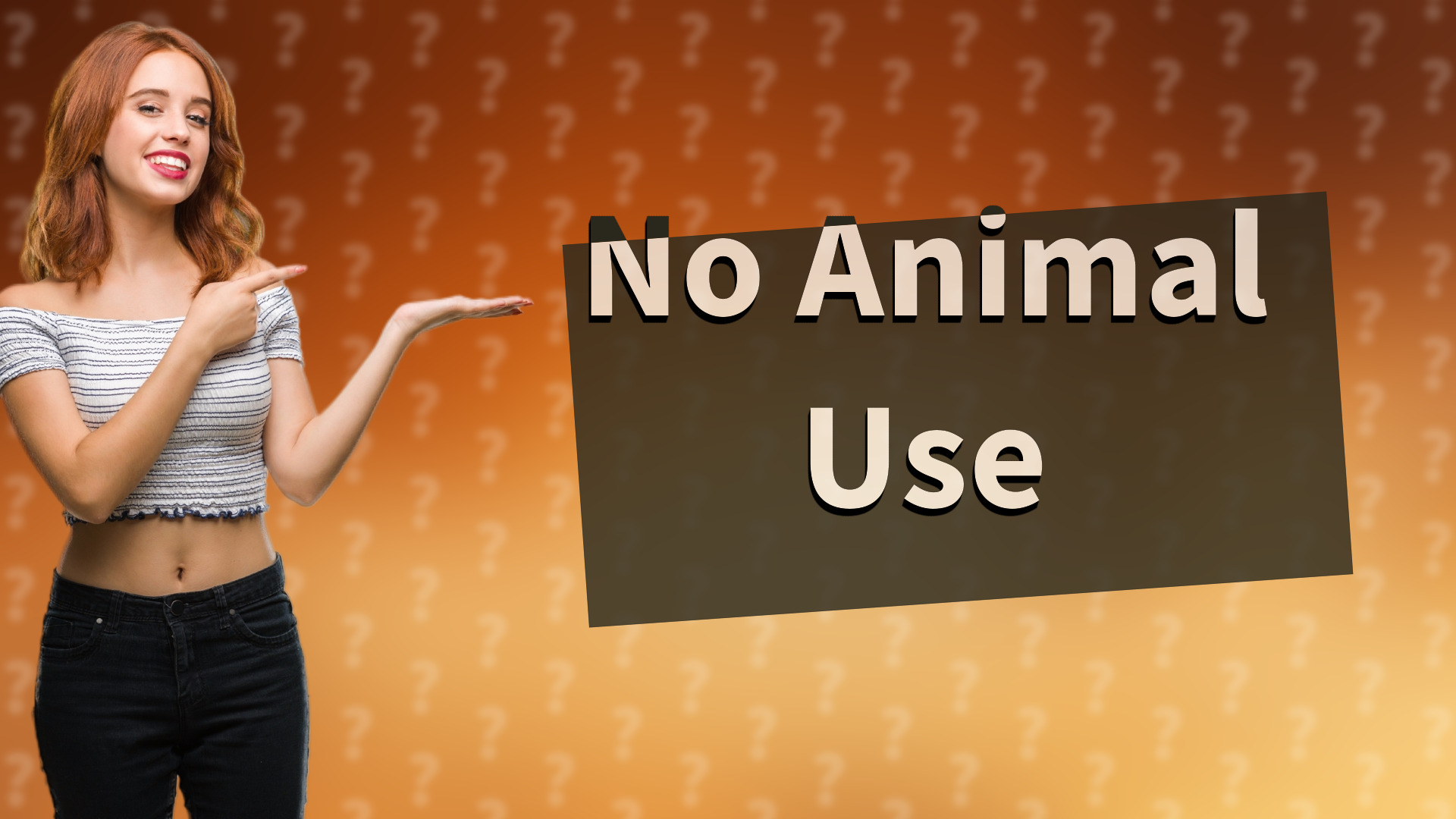 No Animal Use