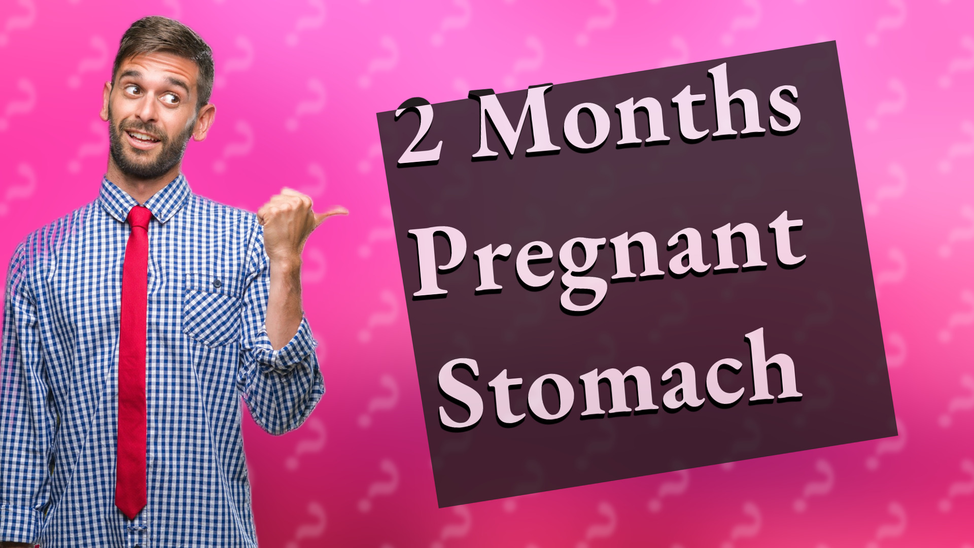 2 Months Pregnant Stomach