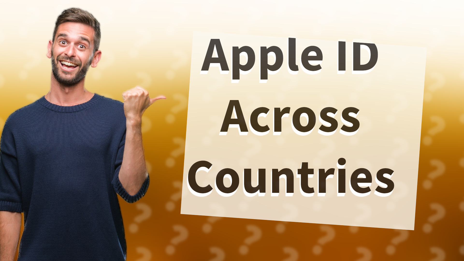 Apple ID Across Countries