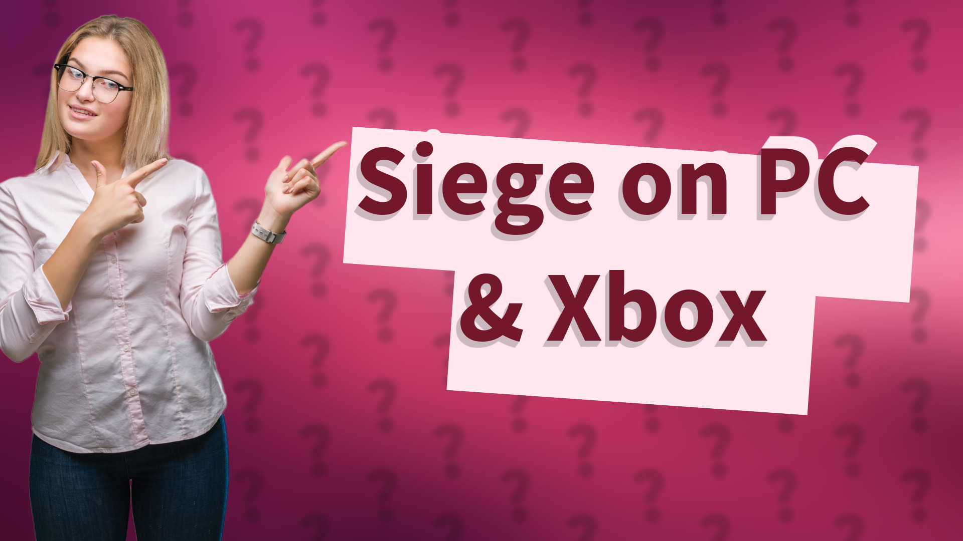 Siege on PC & Xbox