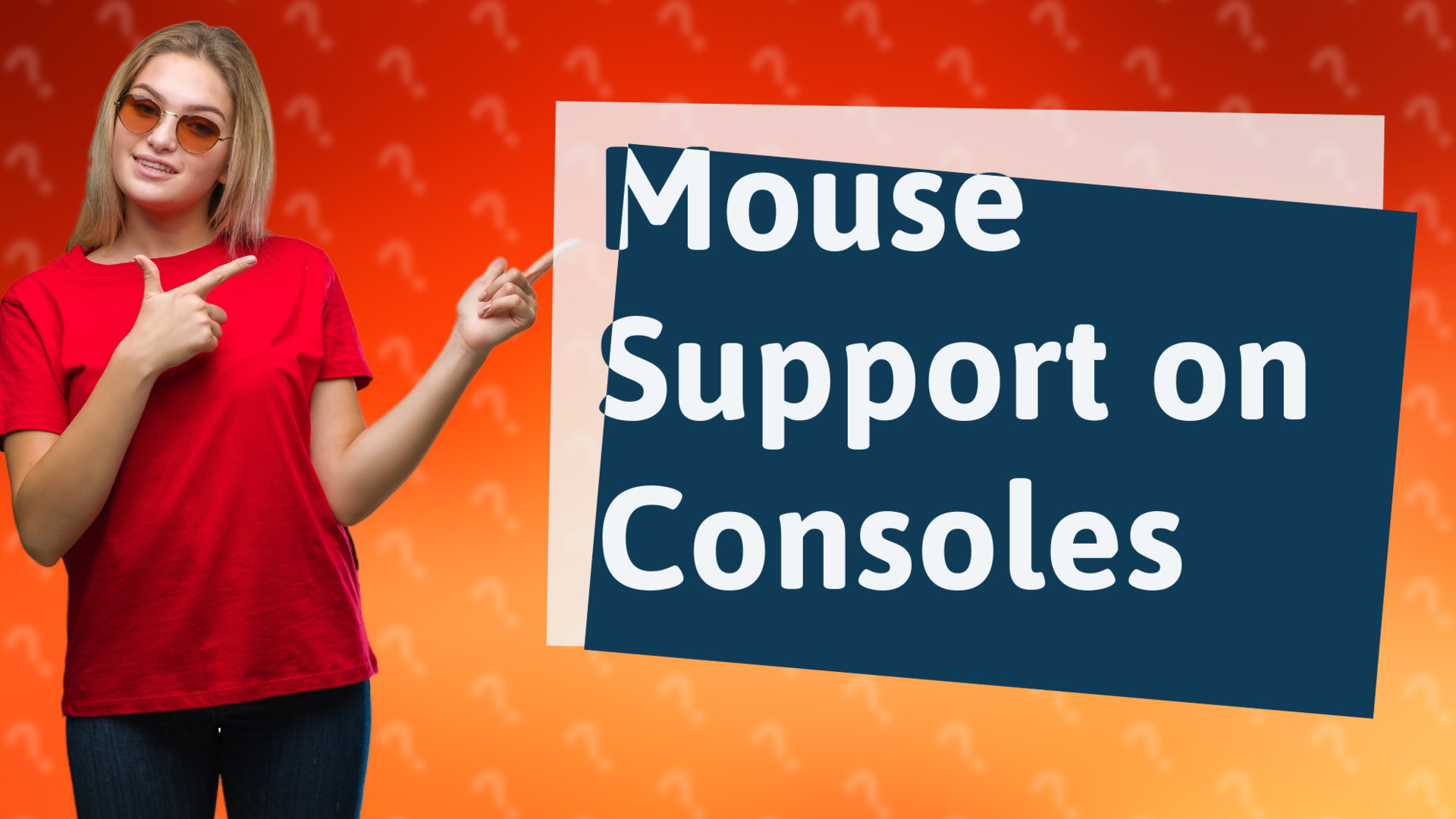 Mouse Support on Consoles