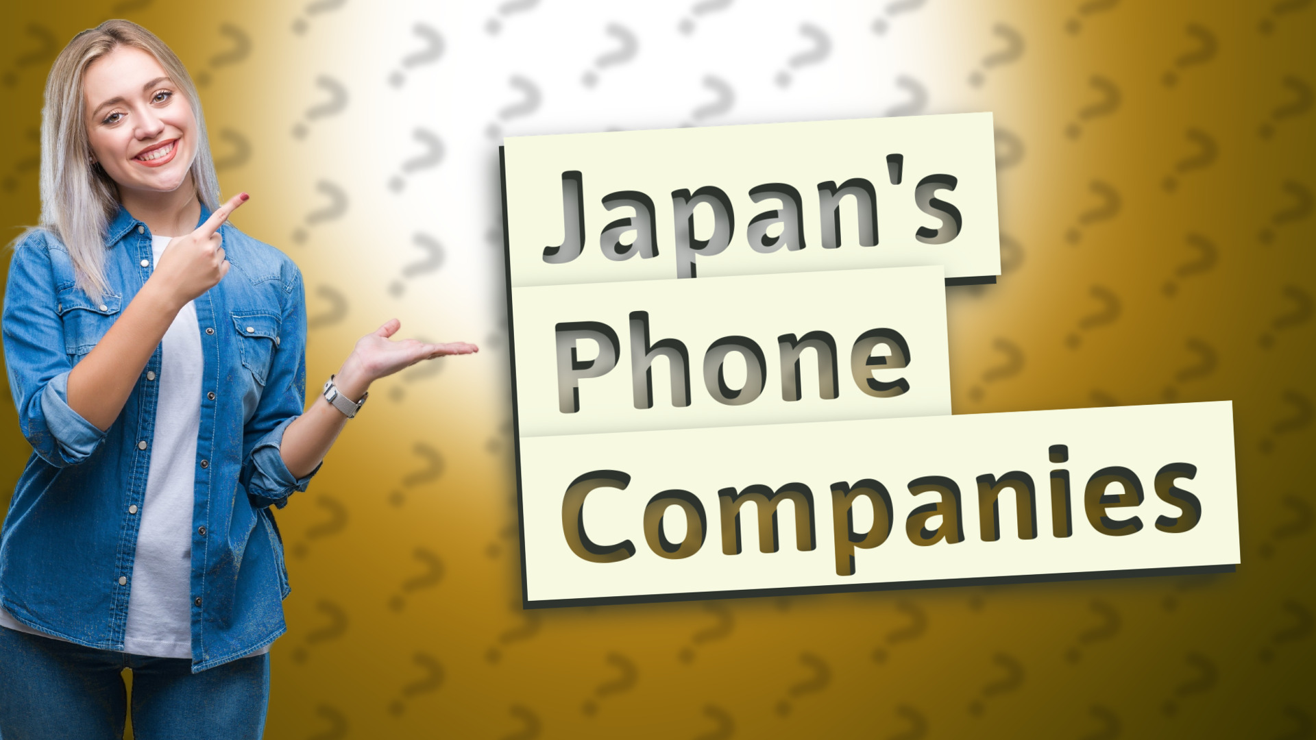 Japan's Phone Companies