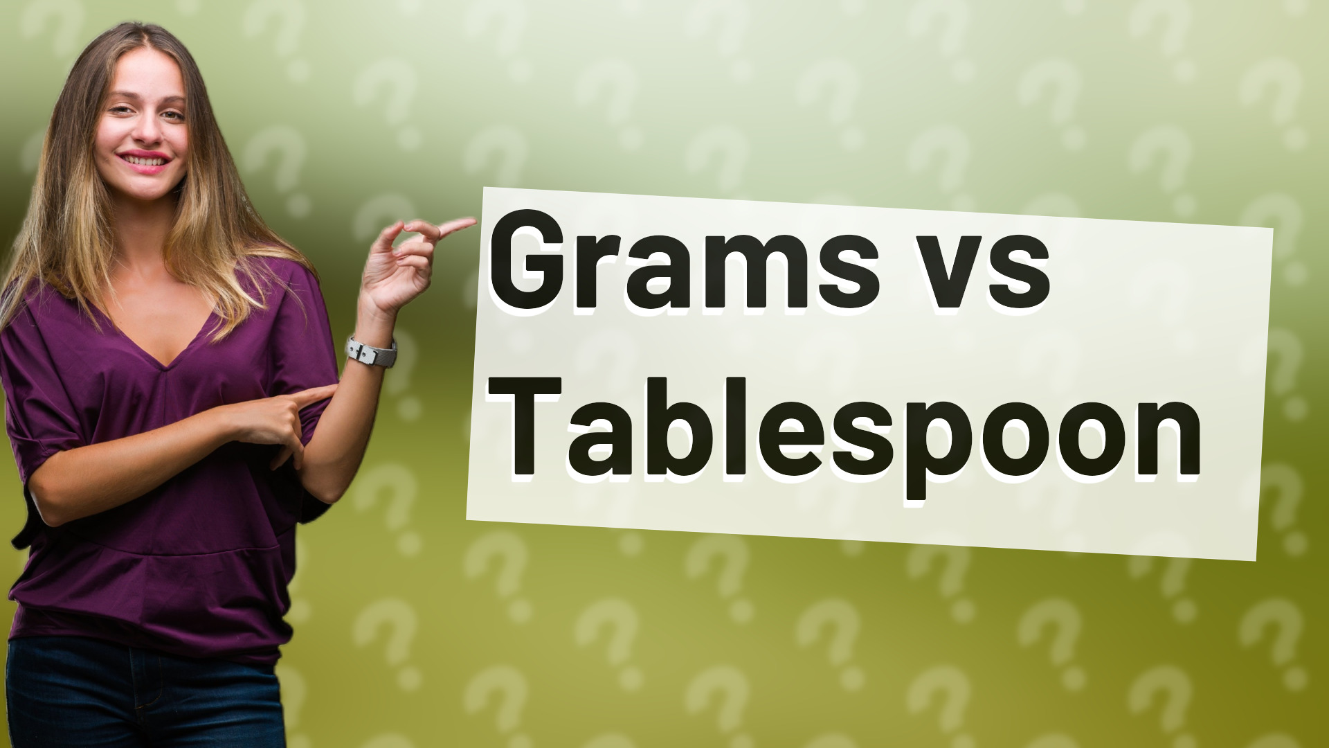 Grams vs Tablespoon