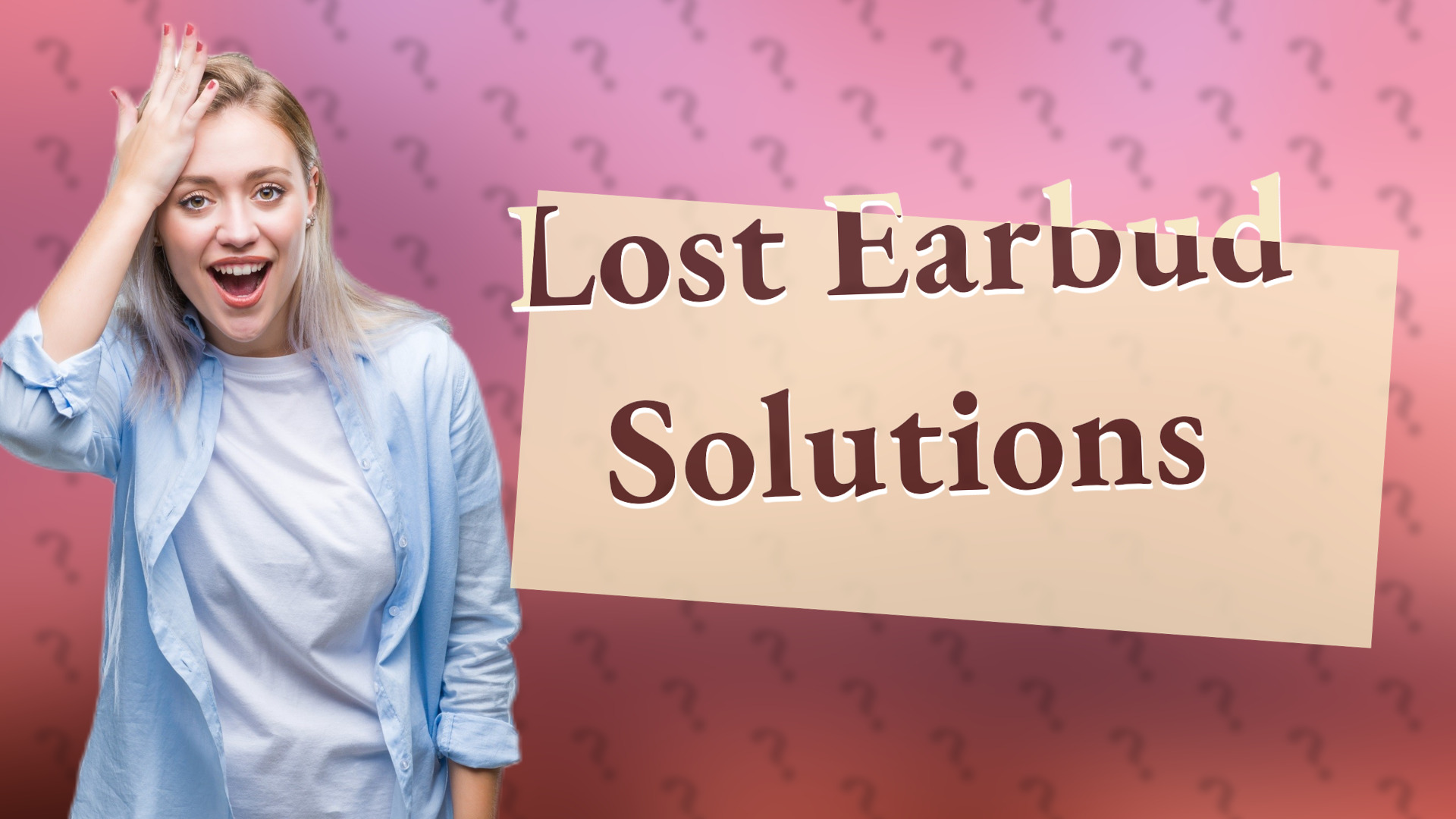 Lost Earbud Solutions