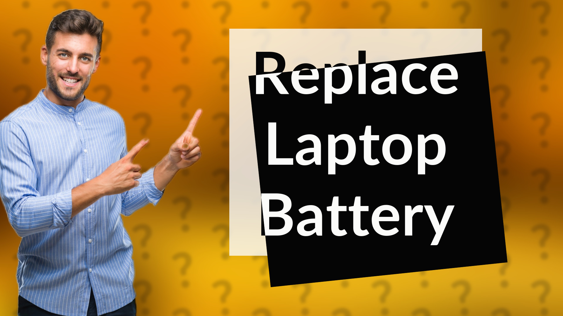 Replace Laptop Battery