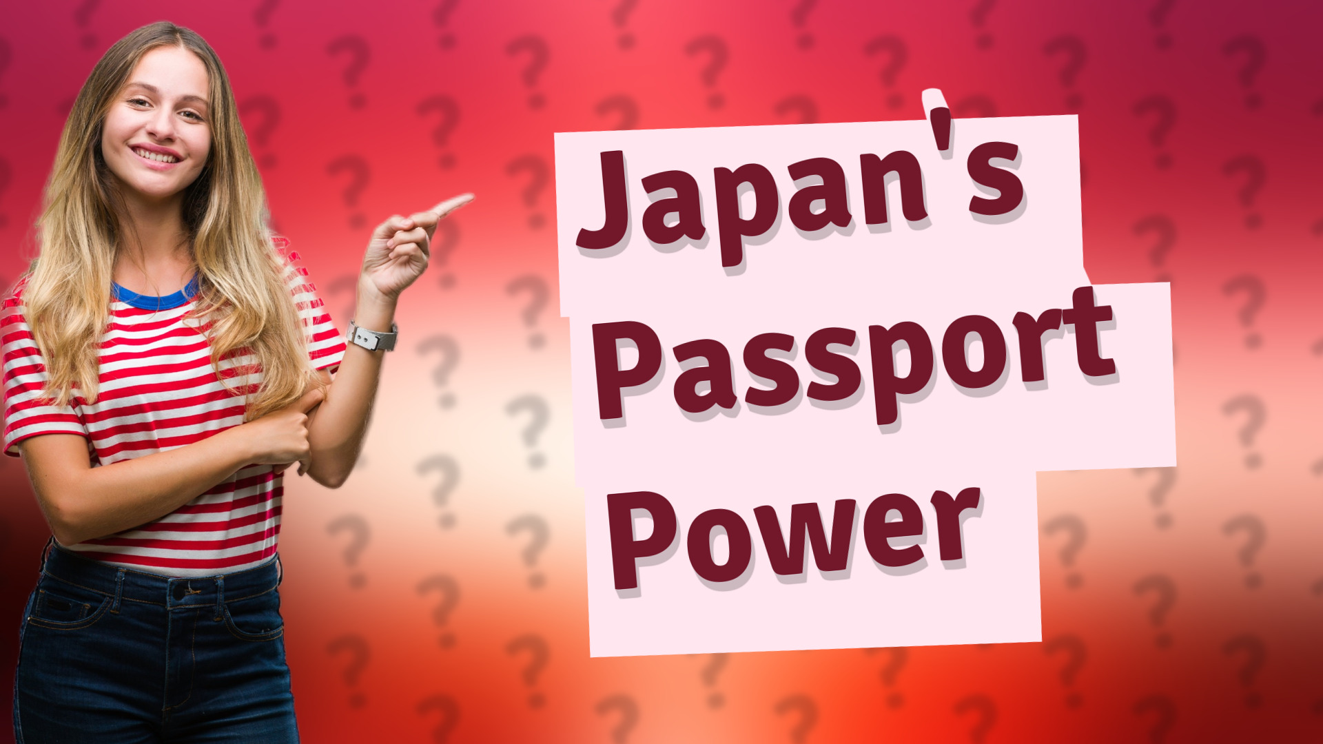 Japan's Passport Power