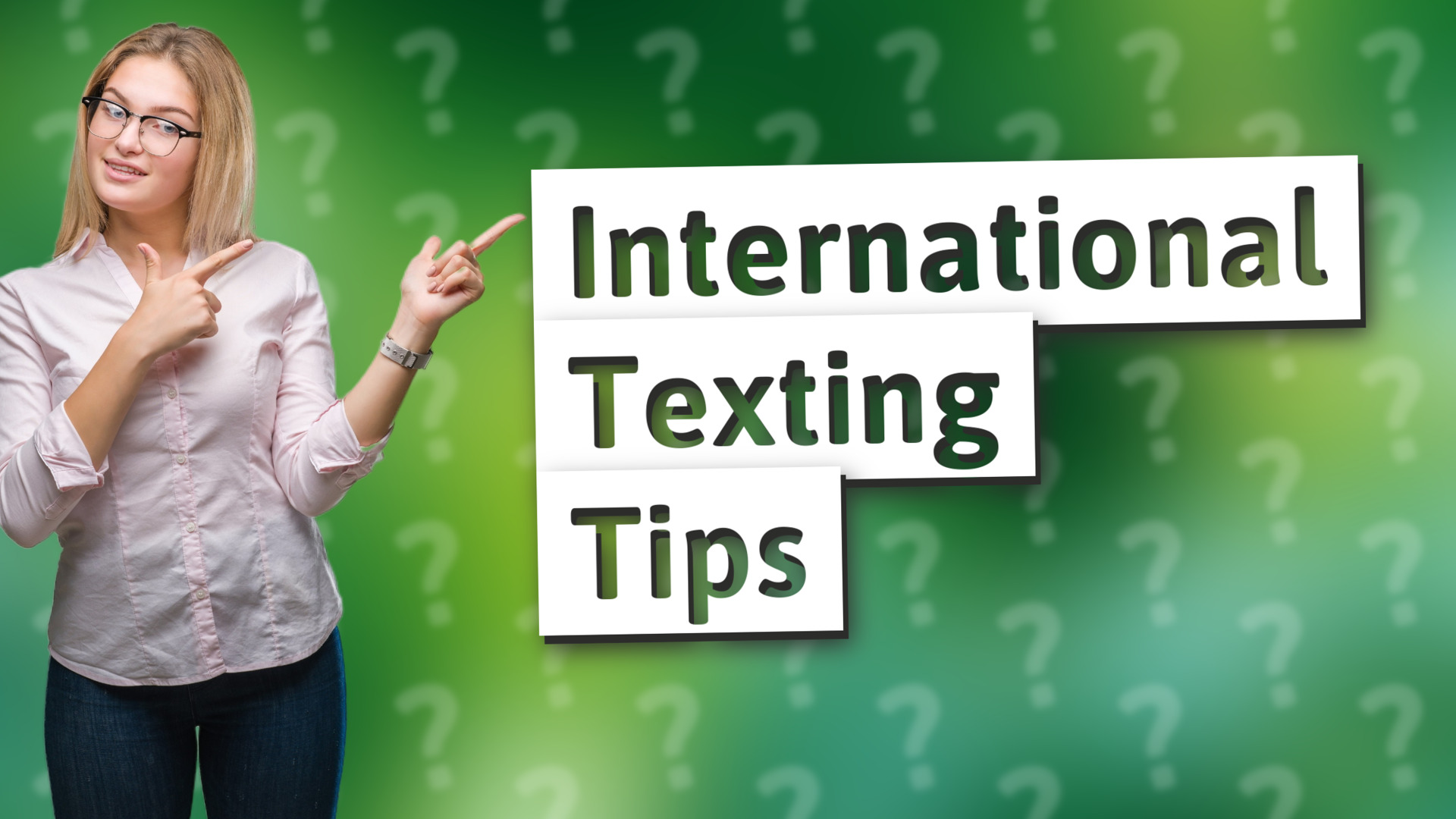 International Texting Tips