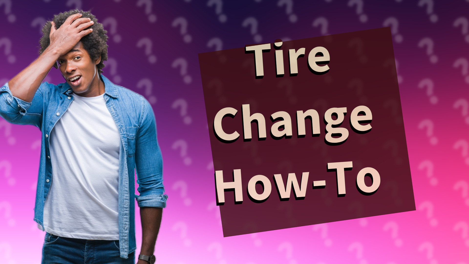 Tire Change How-To