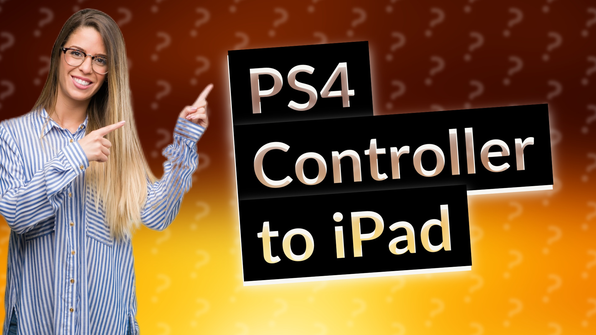 PS4 Controller to iPad