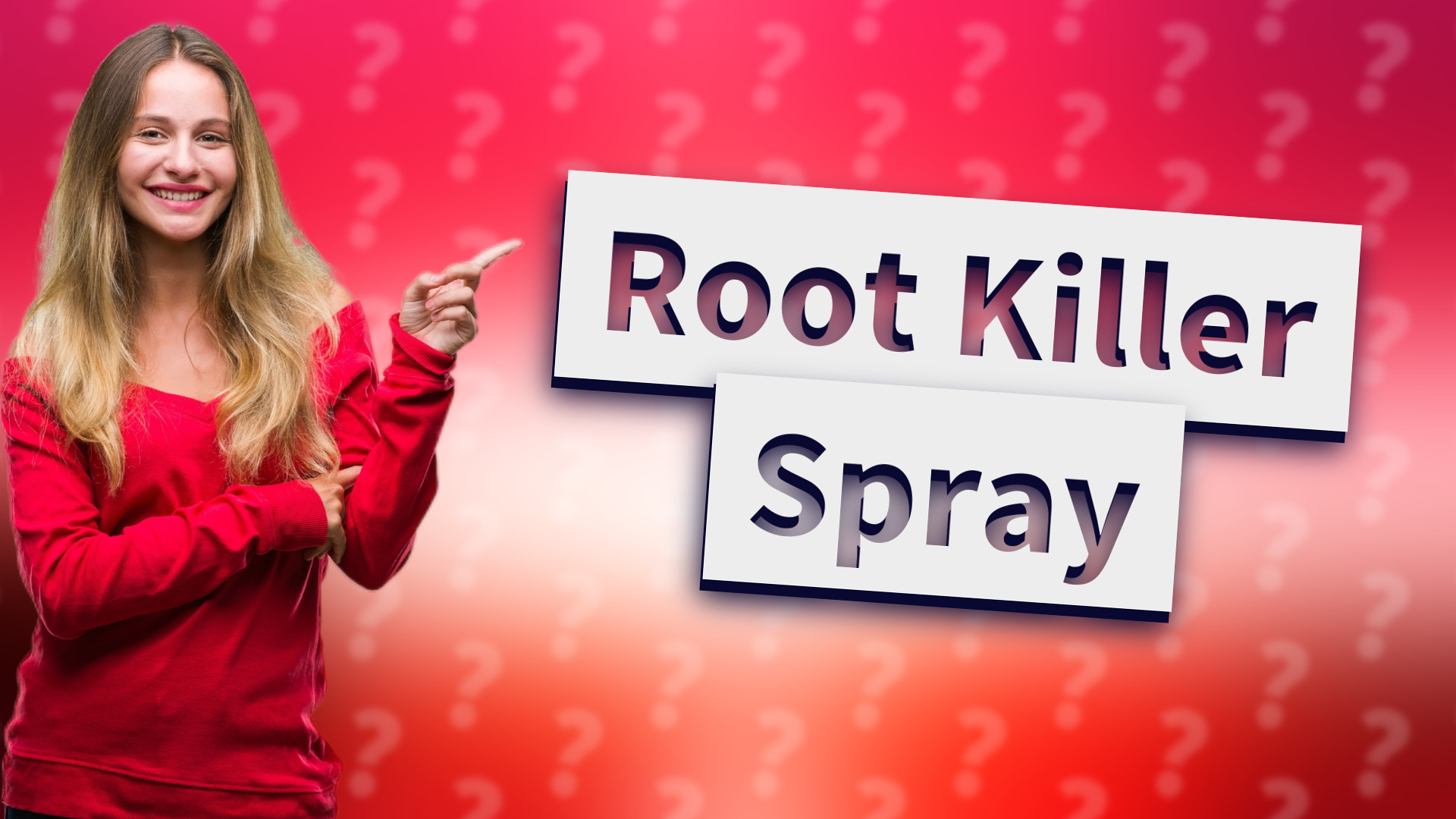 Root Killer Spray