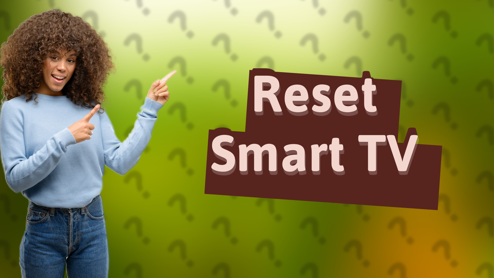 Reset Smart TV
