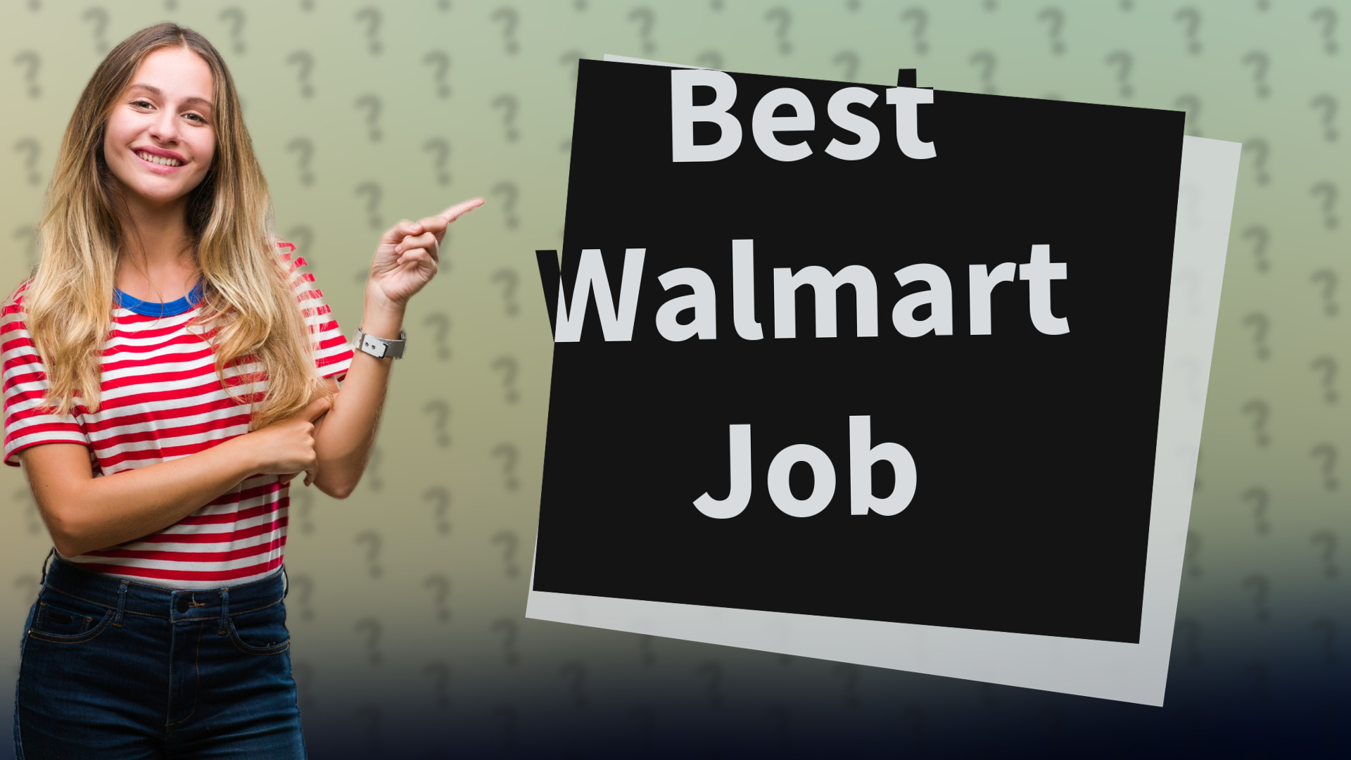 Best Walmart Job